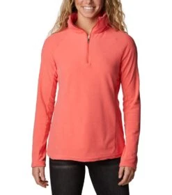 Columbia Glacial IV Half Zip Fleece Top - Womens Blush Pink