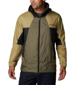 Columbia Point Park Windbreaker Jacket - Mens Stone Green / Savory / Black -Columbia Sale Store 1674051613 1890072 398 9