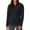Columbia Basin Trail III Full Zip Fleece Jacket - Womens Black