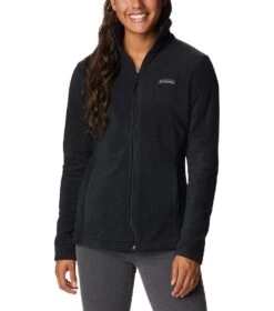 Columbia Basin Trail III Full Zip Fleece Jacket - Womens Black