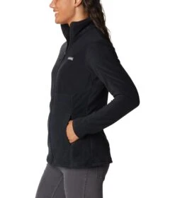 Columbia Basin Trail III Full Zip Fleece Jacket - Womens Black -Columbia Sale Store 1674051620 1938041 010 3