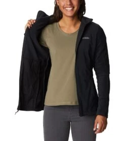 Columbia Basin Trail III Full Zip Fleece Jacket - Womens Black -Columbia Sale Store 1674051621 1938041 010 5