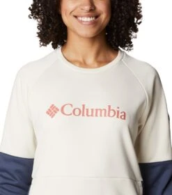 Columbia Windgates Crew Sweatshirt - Womens Chalk / Nocturnal -Columbia Sale Store 1674051650 1991791 191 4
