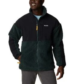 Columbia Ballistic Ridge Full Zip Fleece Jacket - Mens Spruce / Black
