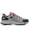 Columbia Peakfreak II Low Outdry Hiking Shoes - Womens Monument / Wild Fuchsia