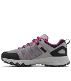 Columbia Peakfreak II Low Outdry Hiking Shoes - Womens Monument / Wild Fuchsia -Columbia Sale Store 1674055855 2005131 036 3