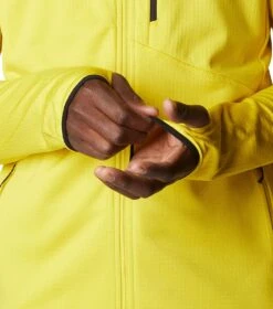 Columbia Park View Fleece Full Zip Jacket - Mens Laser Lemon Heather -Columbia Sale Store 1674217011 1952221 716 6