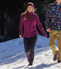 Columbia Glacial IV Half Zip Fleece Top - Womens Marionberry -Columbia Sale Store 1674217050 1802201 616 6