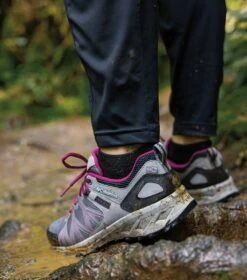 Columbia Peakfreak II Low Outdry Hiking Shoes - Womens Monument / Wild Fuchsia -Columbia Sale Store 1674217054 2005131 036 12