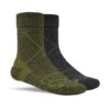 Columbia Merino Hike Quarter Socks - 2 Pack - Mens Nori / Charcoal