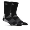 Columbia Wool Casual Crew Socks - 2 Pack - Mens Black