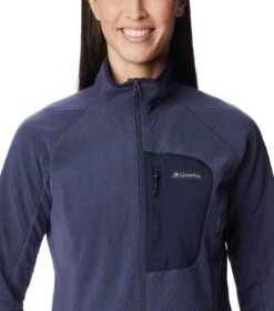 Columbia Outdoor Tracks Full Zip Fleece Jacket - Womens Nocturnal / Dark Nocturnal -Columbia Sale Store 1677152943 2016011 466 4