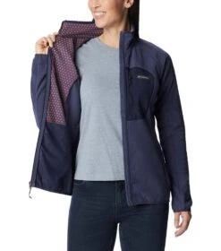 Columbia Outdoor Tracks Full Zip Fleece Jacket - Womens Nocturnal / Dark Nocturnal -Columbia Sale Store 1677152944 2016011 466 5
