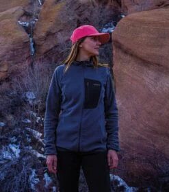 Columbia Outdoor Tracks Full Zip Fleece Jacket - Womens Nocturnal / Dark Nocturnal -Columbia Sale Store 1677152946 2016011 466 9