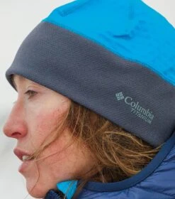 Columbia Titan Pass Helix Beanie - Unisex Compass Blue -Columbia Sale Store 1677170851 2010961 491 3