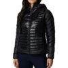 Columbia Labyrinth Loop Omni-Heat Infinity Insulated Hooded Jacket - Womens Black