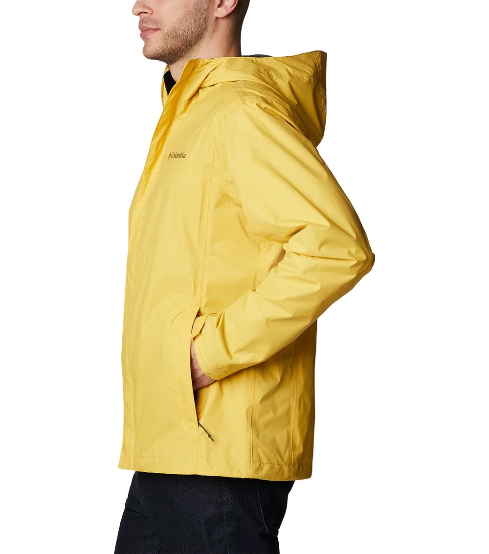 Columbia Watertight II Waterproof Rain Jacket - Mens Golden Nugget 3 Columbia Watertight II Waterproof Rain Jacket - Mens Golden Nugget - Image 3