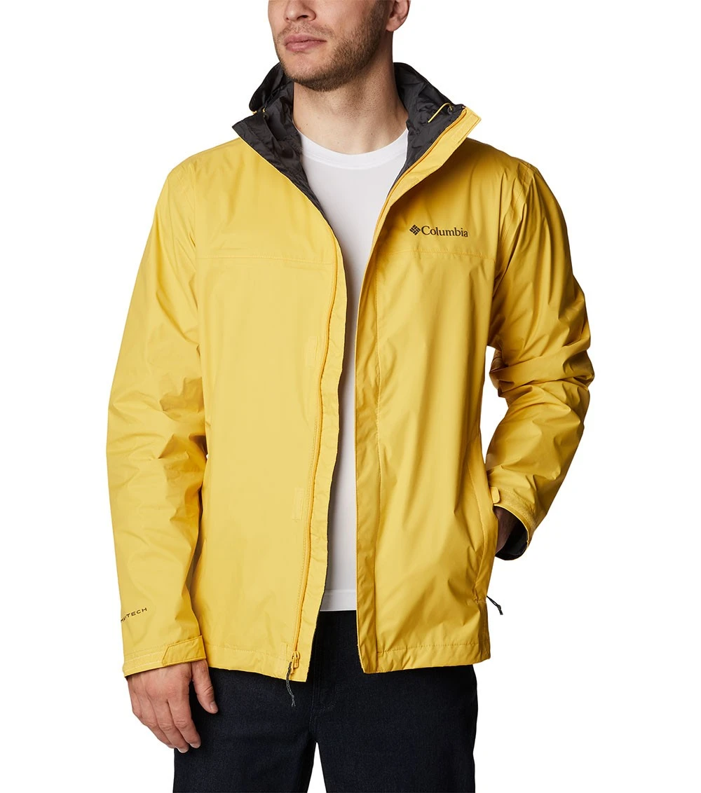 Columbia Watertight II Waterproof Rain Jacket - Mens Golden Nugget 7 Columbia Watertight II Waterproof Rain Jacket - Mens Golden Nugget - Image 7