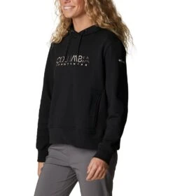 Columbia Lodge Hoodie - Womens Black / Columbia Stencil -Columbia Sale Store 1678305779 2013101 010 5