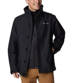 Columbia Agate Alley 3-in-1 Interchange Insulated Jacket - Mens Black -Columbia Sale Store 1678784394 2008551 010 12