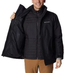Columbia Agate Alley 3-in-1 Interchange Insulated Jacket - Mens Black -Columbia Sale Store 1678784398 2008551 010 8