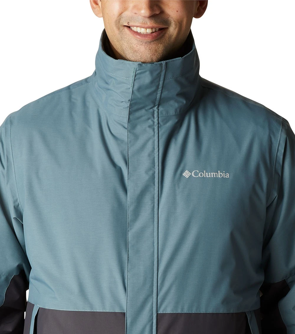 Columbia Agate Alley 3-in-1 Interchange Insulated Jacket - Mens Metal / Shark 4 Columbia Agate Alley 3-in-1 Interchange Insulated Jacket - Mens Metal / Shark - Image 4