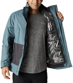 Columbia Agate Alley 3-in-1 Interchange Insulated Jacket - Mens Metal / Shark 18 Columbia Agate Alley 3-in-1 Interchange Insulated Jacket - Mens Metal / Shark -Columbia Sale Store 1678784404 2008551 346 5