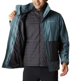 Columbia Agate Alley 3-in-1 Interchange Insulated Jacket - Mens Metal / Shark 21 Columbia Agate Alley 3-in-1 Interchange Insulated Jacket - Mens Metal / Shark -Columbia Sale Store 1678784406 2008551 346 8