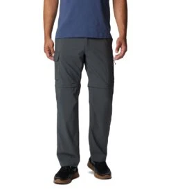 Columbia Silver Ridge Utility Convertible Pants - Mens Grill