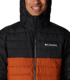 Columbia Powder Lite Hooded Insulated Jacket - Mens Warm Copper / Black -Columbia Sale Store 1678902452 WO1151 858 4
