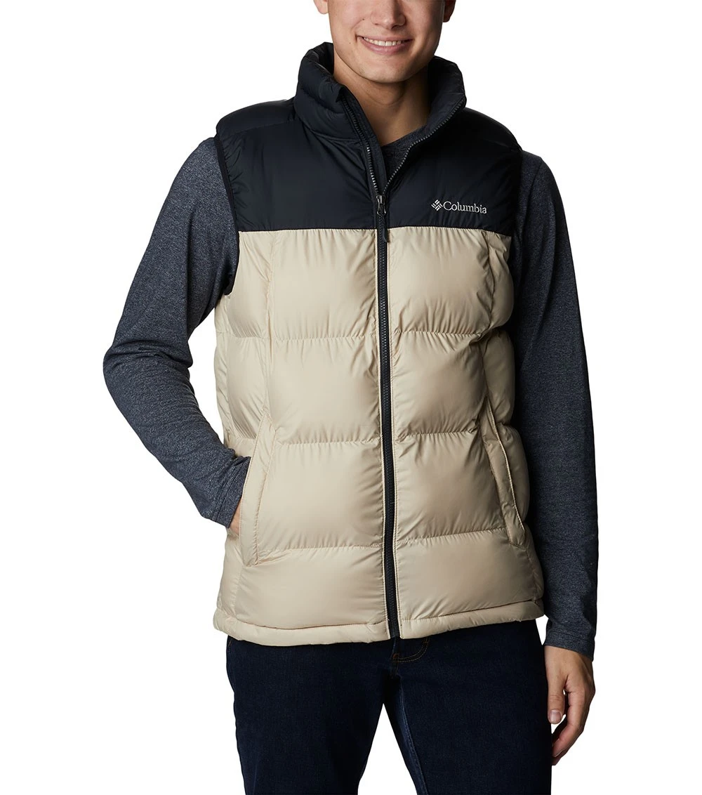Columbia Pike Lake Vest - Mens Ancient Fossil / Black 1 Columbia Pike Lake Vest - Mens Ancient Fossil / Black