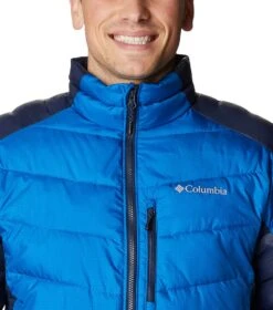 Columbia Labyrinth Loop Omni-Heat Infinity Insulated Jacket - Mens Bright Indigo / Collegiate Navy -Columbia Sale Store 1680081205 1957311 432 4