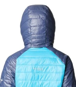 Columbia Platinum Peak Hooded Insulated Jacket - Womens Blue Chill / Nocturnal -Columbia Sale Store 1681320559 2008341 422 7