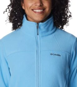 Columbia Fast Trek II Full Zip Fleece Jacket - Womens Vista Blue -Columbia Sale Store 1681371743 1465351 456 4