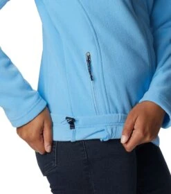 Columbia Fast Trek II Full Zip Fleece Jacket - Womens Vista Blue -Columbia Sale Store 1681371745 1465351 456 6