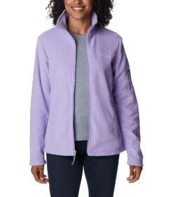 Columbia Fast Trek II Full Zip Fleece Jacket - Womens Frosted Purple -Columbia Sale Store 1681371750 1465351 535 7