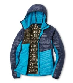 Columbia Platinum Peak Hooded Insulated Jacket - Womens Blue Chill / Nocturnal -Columbia Sale Store 1681750718 2008341 422 11