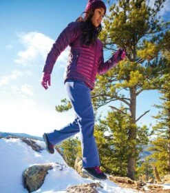 Columbia Labyrinth Loop Omni-Heat Infinity Insulated Hooded Jacket - Womens Marionberry / Marionberry Terrain Print -Columbia Sale Store 1681752299 1955321 616 11