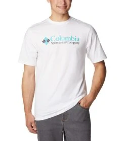 Columbia CSC Basic Logo S/S Tee - Mens White / CSC Retro Logo Graphic
