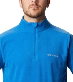 Columbia Klamath Range II Half Zip Fleece Top - Mens Bright Indigo -Columbia Sale Store 1682607877 1352471 434 4