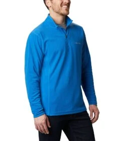 Columbia Klamath Range II Half Zip Fleece Top - Mens Bright Indigo -Columbia Sale Store 1682607878 1352471 434 5