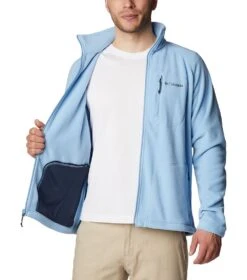 Columbia Fast Trek II Full Zip Fleece Jacket - Mens Jet Stream -Columbia Sale Store 1682616711 AM3039 434 5