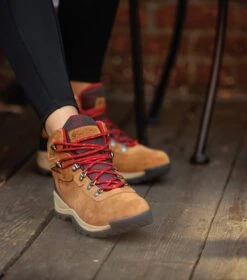 Columbia Newton Ridge Plus Waterproof Amped Hiking Boots - Womens Elk / Mountain Red -Columbia Sale Store 1682961331 BL4552 286 15