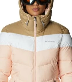 Columbia Abbott Peak Insulated Ski Jacket - Womens Peach Blossom / White / Beach -Columbia Sale Store 1683563118 1909971 890 4