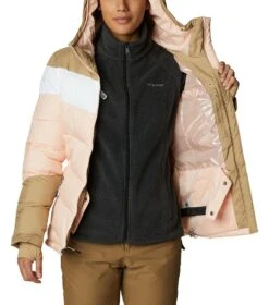 Columbia Abbott Peak Insulated Ski Jacket - Womens Peach Blossom / White / Beach -Columbia Sale Store 1683563119 1909971 890 6