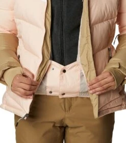 Columbia Abbott Peak Insulated Ski Jacket - Womens Peach Blossom / White / Beach -Columbia Sale Store 1683563837 1909971 890 12