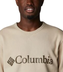 Columbia Logo Fleece Crew - Mens Ancient Fossil / CSC Branded Logo -Columbia Sale Store 1683567019 1884931 272 4