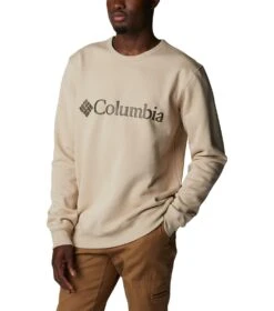 Columbia Logo Fleece Crew - Mens Ancient Fossil / CSC Branded Logo -Columbia Sale Store 1683567020 1884931 272 5
