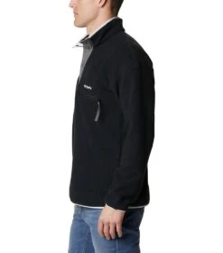 Columbia Helvetia Half Snap Retro Fleece Pullover - Mens Black -Columbia Sale Store 1685526214 1889851 012 3