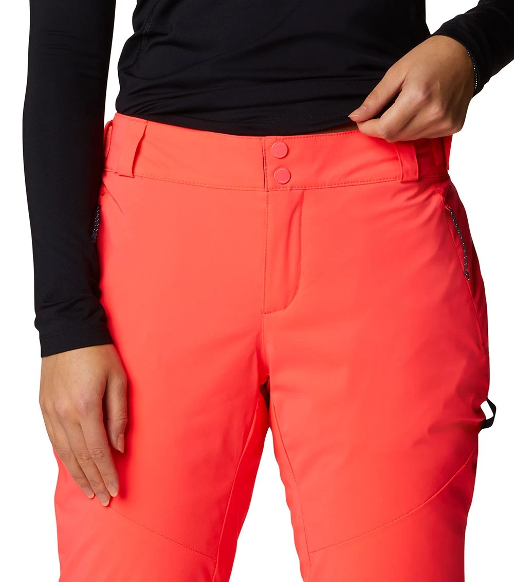 Columbia Backslope II Insulated Ski Pant - Womens Neonsunris 4 Columbia Backslope II Insulated Ski Pant - Womens Neonsunris - Image 4